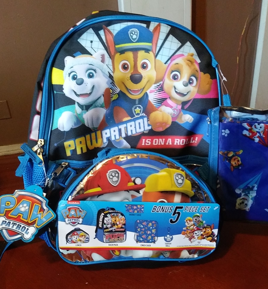 NWT Paw Patrol Backpack